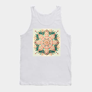 A Colorful Kaleidoscopic Pattern in Pastels Tank Top